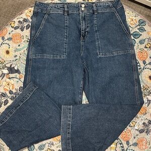 GAP Light Blue Denim High Rise Jeans